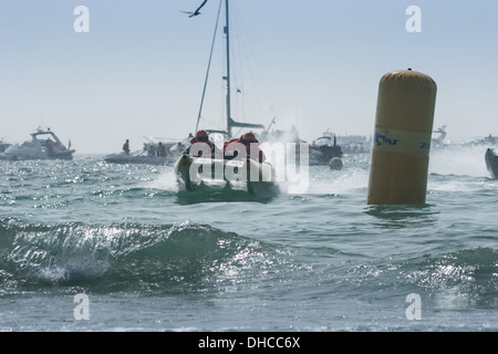 Zap Cat power boat racing at Bournemouth Stock Photo