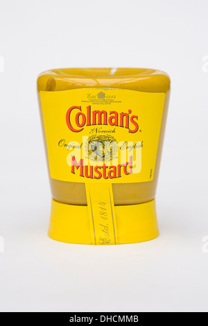 Colman's English mustard. Stock Photo