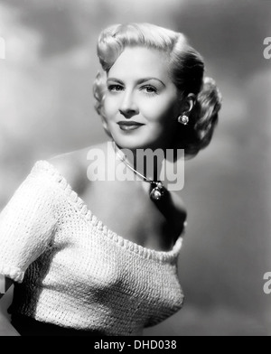 MARILYN MAXWELL (1921-1972) US film actress in 1951 while filming The Lemon Drop Kid Stock Photo