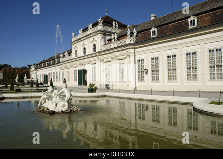 Lower Belvedere in Vienna Stock Photo