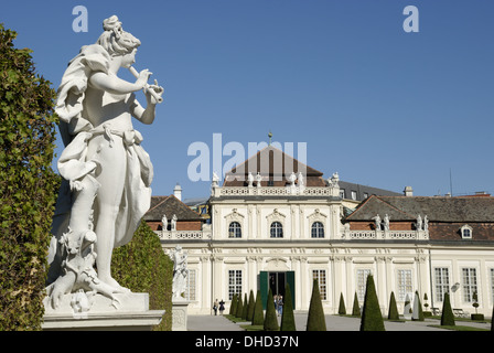 Lower Belvedere in Vienna Stock Photo