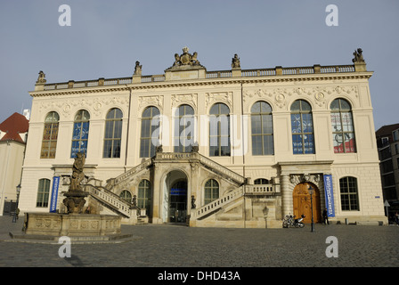 Johanneum in Dresden Stock Photo