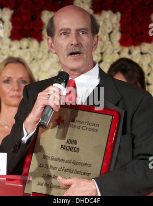 John Pacheco American Red Cross Annual Red Tie Affair held at Fairmont Miramar Hotel - Show Santa Monica California - 21.04.12 Stock Photo