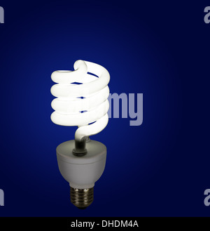 Compact fluorescent lamp, light Stock Photo