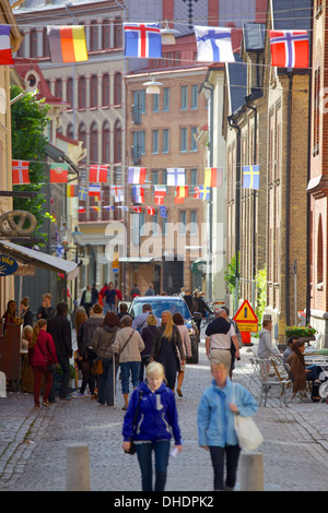 Haga District, Gothenburg, Sweden, Scandinavia, Europe Stock Photo