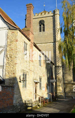 Dorchester Abbey Museum and Church of St Peter & St Paul, Dorchester-on-Thames, Oxfordshire, England, United Kingdom Stock Photo