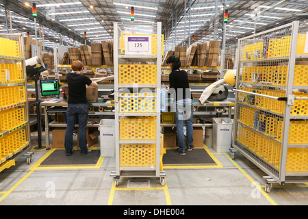 Amazon fulfilment centre warehouse in Peterborough