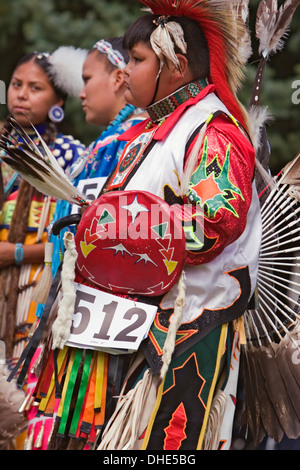 Indian dancers, Totah Festival Pow Wow, Farmington, New Mexico USA ...