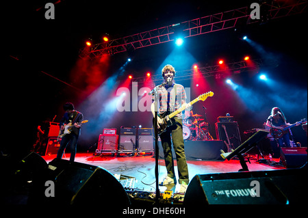Graham Coxon performing live at the Forum. London, England - 25.04.12 Stock Photo