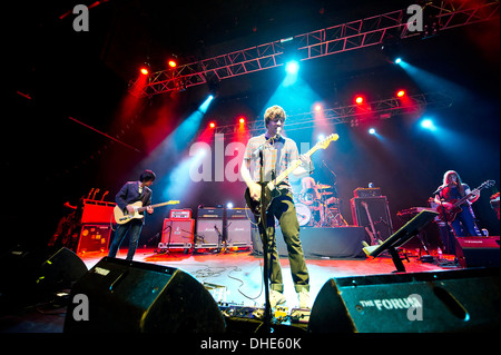 Graham Coxon performing live at the Forum. London, England - 25.04.12 Stock Photo