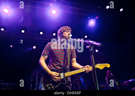 Graham Coxon performing live at the Forum. London, England - 25.04.12 Stock Photo