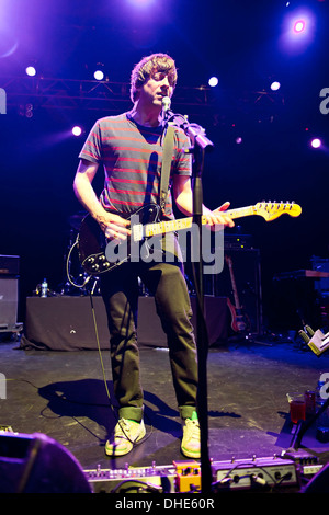 Graham Coxon performing live at the Forum. London, England - 25.04.12 Stock Photo