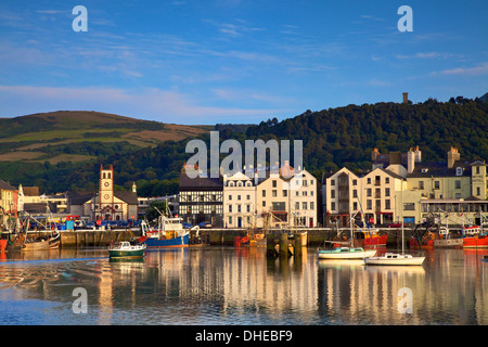 Ramsey Harbour, Ramsey, Isle of Man, Europe Stock Photo