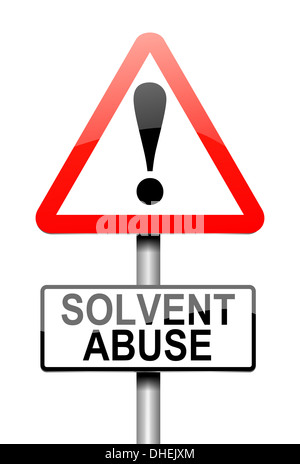 Solvent Abuse R Features Solvent abuse concept Stock Photo - Alamy
