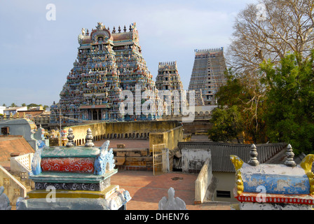 Ranganathaswamy Temple, Srirangam, near Thiruchirapalli, Tamil Nadu, India, Asia Stock Photo