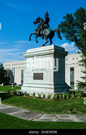 Andrew Jackson Memorial at the State Capitol in Nashville, Tennessee, United States of America, North America Stock Photo