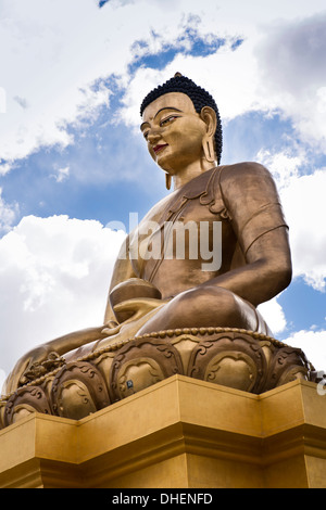 Bhutan, Thimpu, Big Buddha Dordenma Statue gigantic Sakyamuni Buddhist figure Stock Photo