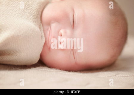 Baby sleeping Stock Photo