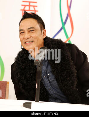 Hong Kong actor Simon Yam arrives for the premiere of his film 'The ...
