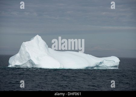 Canada, Quebec, Lower Savage Islands located between Frobisher Bay & the Hudson Strait, large iceberg. Stock Photo