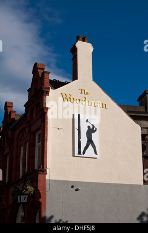 The Woodman pub, Eastside, Birmingham, UK Stock Photo