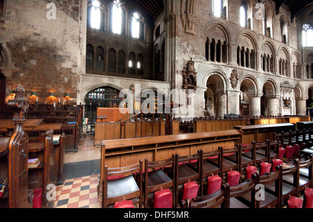 England, London, Sant Bartholomew The Great, Church, Nave Stock Photo