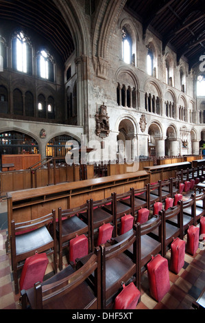 England, London, Sant Bartholomew The Great, Church, Nave Stock Photo