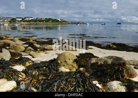 Old Town Bay, St Mary's, Isles of Scilly, UK Stock Photo