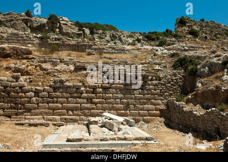 Asien, Türkei, Provinz Mugla, Resadiye-Halbinsel (Datca-Halbinsel), Knidos, Apollotempel Stock Photo