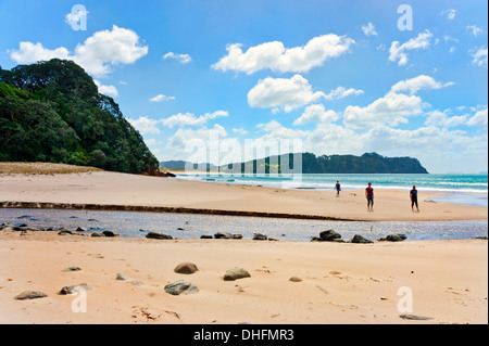 Hot Water Beach, Coromandel Peninsula, New Zealand Stock Photo