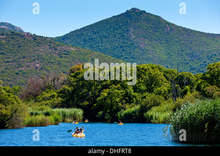 Valley of Fango, near Galéria ( close to Calvi ), Corsica, France Stock Photo