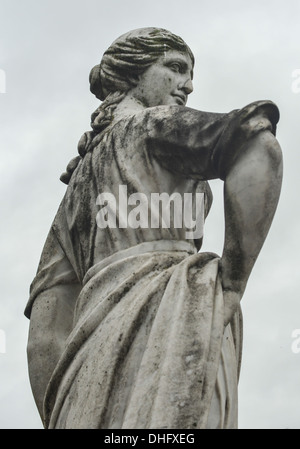 Greco-Roman Statue at the Museum-Estate of Arkhangelskoye Palace, Russia. Stock Photo