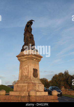 Flora MacDonald statue Inverness Scotland  November 2013 Stock Photo