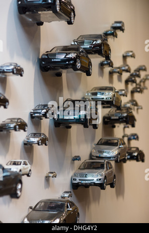 BERLIN - NOVEMBER 03: Various toy cars Mercedes Benz. Background., November 3, 2013 in Berlin, Germany. Stock Photo