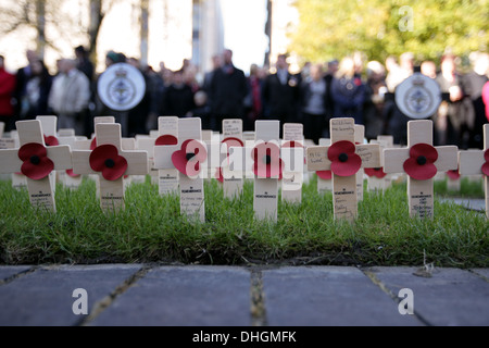 Belfast, Northern Ireland, UK. 10 November 2013. Remembrance Sunday, Belfast © Bonzo/Alamy Live News Stock Photo