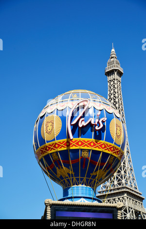 Las Vegas Eifel Tower replica Stock Photo - Alamy