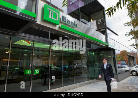 TD Bank - Washington, DC USA Stock Photo