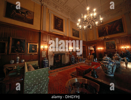 The Great Hall at Dunham Massey, Cheshire Stock Photo - Alamy