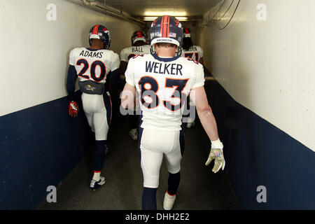 Wes Welker, San Diego Chargers vs the Houston Texans at Reliant