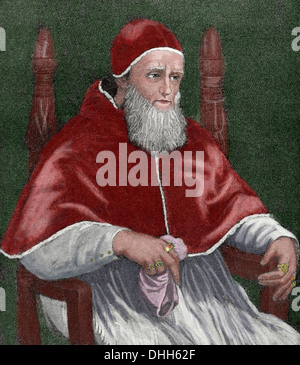 Julius II (born Giuliano della Rovere - 1443-1513) Pope from 1503 ...