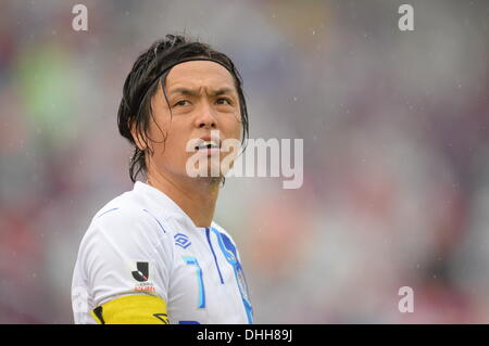 Kyoto, Japan. 10th Nov, 2013. Yasuhito Endo (Gamba) Football / Soccer : 2013 J.League Division 2 match between Kyoto Sanga F.C 0-2 Gamba Osaka at Nishikyogoku Stadium in Kyoto, Japan . © AFLO/Alamy Live News Stock Photo