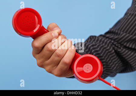 Important call Stock Photo