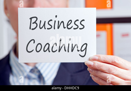 Business Coaching Stock Photo