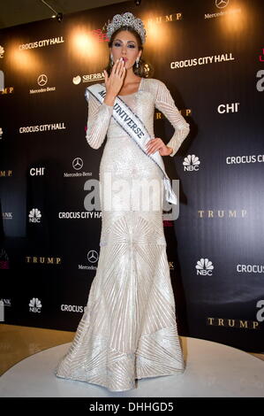 Moscow, Russia. 9th Nov, 2013. Miss Universe 2013 ceremony at Moscow’s Crocus City Hall. Pictured: Gabriela Isler © Legion-Media/Alamy Live News Stock Photo