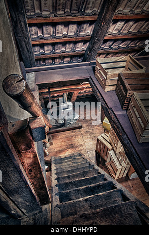 Secrets of an old attic Stock Photo