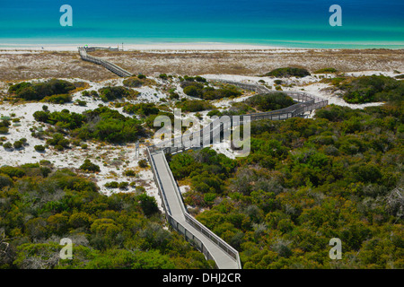 Boardwalk, Henderson State Park, Destin, Florida, USA Stock Photo