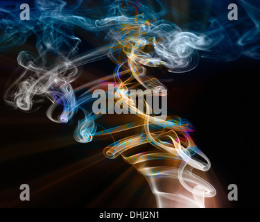 DIGITAL ART: Smoke Get In Your Eyes Stock Photo