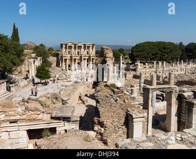 Ephesus, Turkey - old city in Ancient Greece Stock Photo