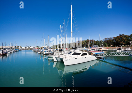 Australia, Queensland, Townsville, Breakwater Marina Stock Photo 