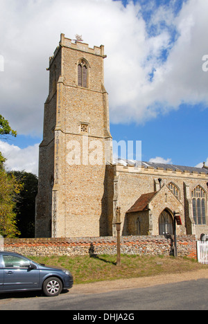 UK Norfolk Broads Ranworth church medieval rood screen Stock Photo ...